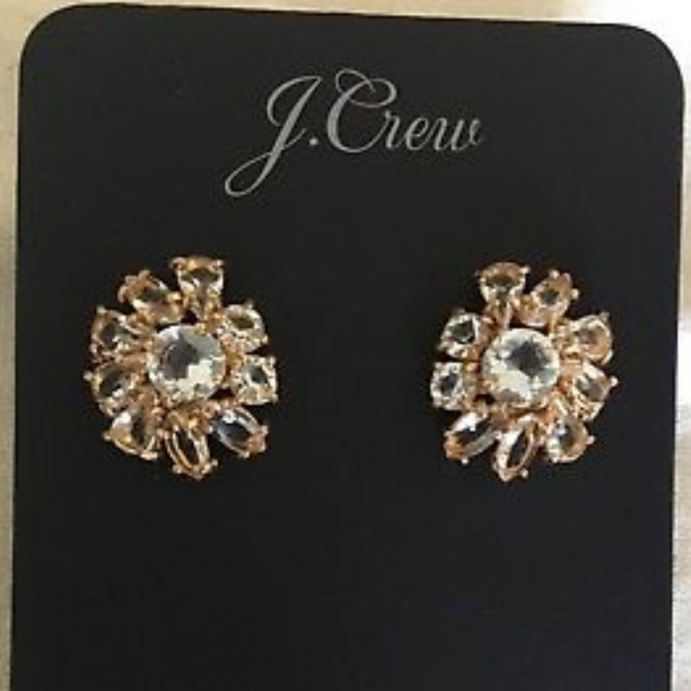 J.crew sparkle stud earrings